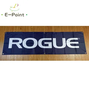 130GSM 150D Материал Rogue Баннер 1,5 фута * 5 футов (45* 150 см) Размер для Домашнего Флага Внутренний Наружный Декор yhx054