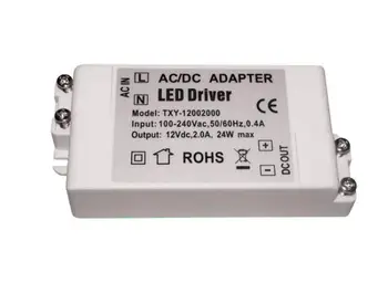 Источник питания постоянного тока 12 В 18 Вт 1,5 А, Адаптер для светодиодного драйвера, Трансформаторный переключатель для светодиодных лент, светодиодные фонари