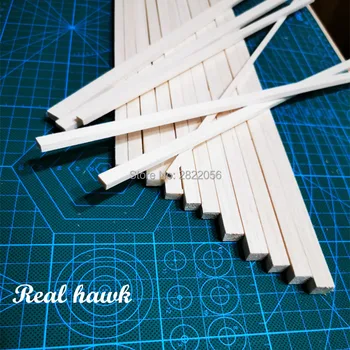 250 мм длина 5 мм толщина ширина 6/7/8/9/10 мм деревянная полоска AAA + пробковые деревянные палочки Полоски для модели самолета/лодки DIY