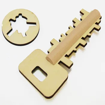 Деревянная игрушка-головоломка с разблокировкой Key Kong Mine Lock Игрушки, Развивающие Детские Пазлы для дошкольного возраста, Игрушка для взрослых, подарки для детей