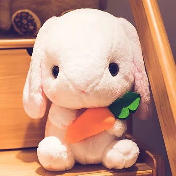 43 см, милый плюшевый кролик, мягкая игрушка, подушка, Кролик, детская подушка, кукла, подарки на День рождения для детей, игрушка для сна
