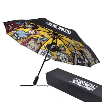 Цельный зонт Sea Fan, Полностью автоматический Складной дорожный зонт, тот же солнцезащитный зонт, цельное окружение