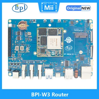 Banana Pi BPI-W3 Rockchip RK3588 Четырехъядерный A76 + Четырехъядерный A55 LPDDR4 8G RAM 32G eMMC 2,5 Гбит/с Ethernet Одноплатный Компьютер
