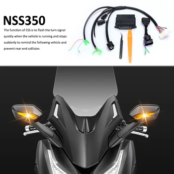 Для Мотоцикла Honda NSS 350 NSS350 ESS Аварийный стоп-сигнал Двойной Мигающий Индикатор Ширины обгона Комплект Жгутов Проводов