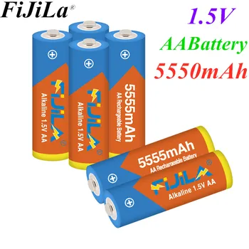 Лот Батарея AA 5555mAh 1.5 V Аккумуляторная Батарея AA 5550mAh Alkaline1.5V Аккумуляторная Батарея для Часов, Игрушек, Батареи камеры