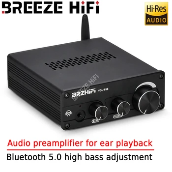 BREEZE HIFI Клапан, Предусилитель звука для желчных путей, лихорадка, Bluetooth 5.0, регулировка высокого и низкого тона