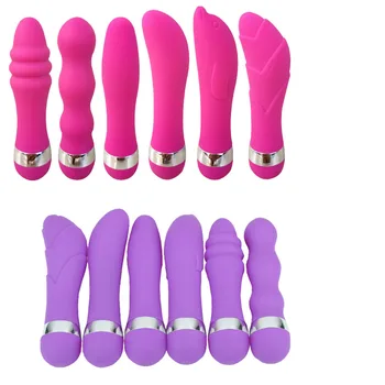 G Spot Мини Пуля Вибратор Палочка Массажер Клитор Многоскоростной Волшебный AV Вибрирующий Фаллоимитатор Секс-продукт для взрослых Секс-игрушки для женщин