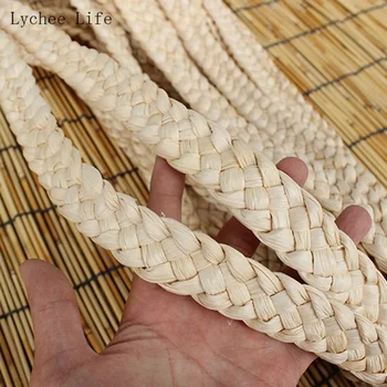 Новая плетеная из пяти нитей кукурузы 5 М, материалы из ротанга, Плетеные вручную косы из натуральной соломы, Аксессуары ручной работы, Материал