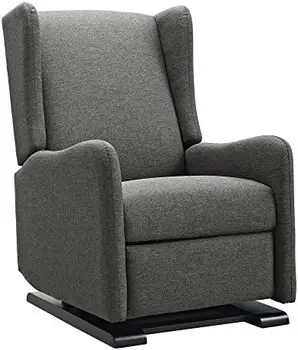 Высокое кресло-качалка с откидной спинкой-планер для детской, 1 шт. (упаковка из 1), серый