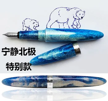 Русская перьевая ручка из смолы Benu, высококачественная ручка в подарок