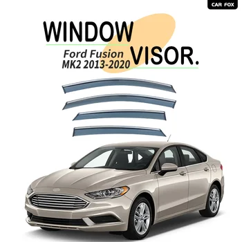 Для Ford Fusion MK2 2013-2020 Пластиковый Оконный Козырек Вентиляционные Шторы Защита От Солнца и Дождя 4 шт./SE Для Ford Fusion MK2 2013-2020