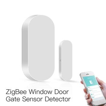 Tuya Zigbee Беспроводные Системы Охранной сигнализации Окон Датчики Входной двери в Спальню Детектор состояния Интеллектуальные Аксессуары