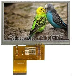 5,0-дюймовый 40-контактный TFT ЖК-экран 8257 Drive IC 480 (RGB) * 272 Интерфейса RGB (без сенсорной панели)