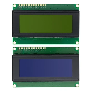 ЖК-модули 20x4 2004 ЖК-модуль со светодиодной подсветкой синего/желто-зеленого цвета белого цвета