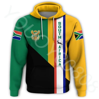 Африканский регион, День молодежи Южной Африки - Толстовка с капюшоном на молнии, Осенняя мужская одежда, толстовка с 3D принтом, Повседневный спортивный топ
