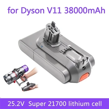 Новинка для Dyson V11 Аккумулятор Absolute V11 Animal, литий-ионный пылесос, Аккумуляторная батарея Super lithium cell 38000mAh