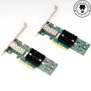 2ШТ MNPA19-XTR/666172-001 10GB MELLANOX ConnectX®-2 NIC PCIe3.0 X8 10GbE Однопортовый SFP + DAC1/2/3m MCP2104-X001B Восстановленный