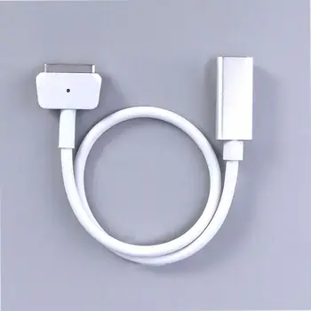 Зарядное устройство с Т-образным наконечником USB C Type C Femal к Magsaf * 1 2 для Apple Macbook Pro Air 30 Вт 45 Вт 61 Вт 65 Вт 87 Вт 100 Вт Адаптер Питания для Зарядного устройства