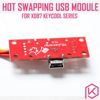 XD USB-модуль с горячей заменой dip usb mini prot для 71 84 87 104 108 rgb USB-шины для xd87
