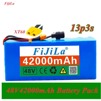 48V Batterie 13 s3p 42ah Batterie pack 1000W Hoch leistungs batterie E-Bike Elektro fahrrad BMS mit xt60 Stecker