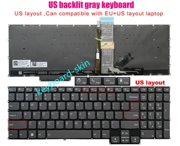 Новая бескаркасная клавиатура с подсветкой США для ноутбуков Lenovo ThinkBook серии 16p G2 ACH, 16p G3 ARH, 16p G4 IRH