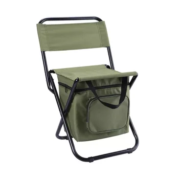 Многофункциональный Складной Походный Сверхлегкий стул с переносной термостатической сумкой для хранения, Карманами для Путешествий, Сиденье для Рыбалки, Табурет