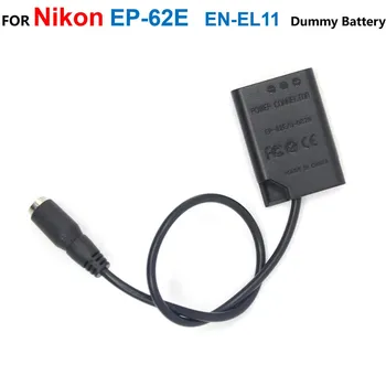EP-62E EP62E Соединитель постоянного тока Батарея Подходит Для Камеры Адаптер Питания Зарядное Устройство EN-EL11 Манекен ENEL11 Для Nikon Coolpix S550 S560 S600