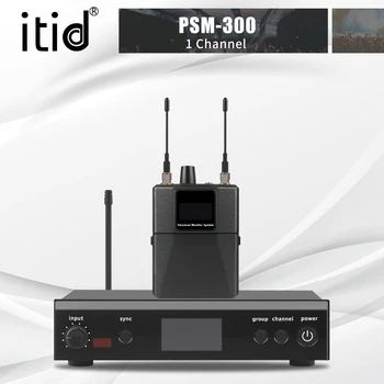стереосистема беспроводного мониторинга itid In Ear PSM300 Профессиональное звуковое сопровождение сценических выступлений