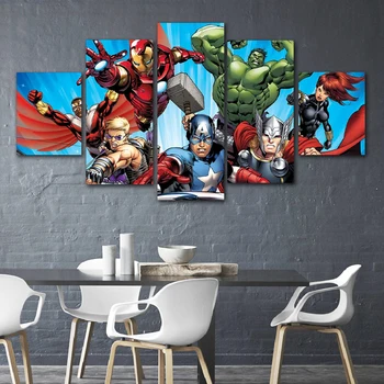Плакаты с комиксами Marvel 