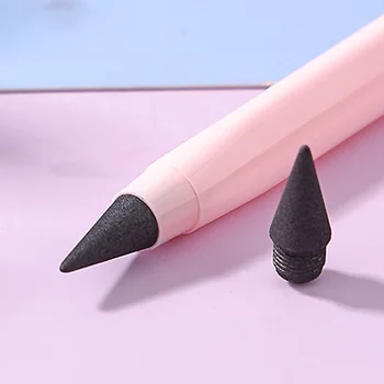 Автоматический карандаш Infinity Премиум-класса, черный, без заточки, Высокотехнологичный механический карандаш для детских школьных канцелярских принадлежностей